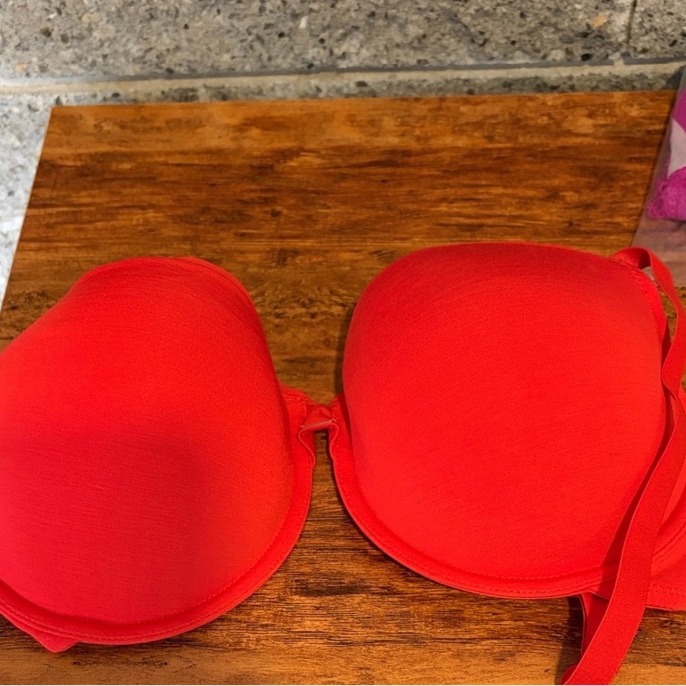 Vibrant Red Women's Bra